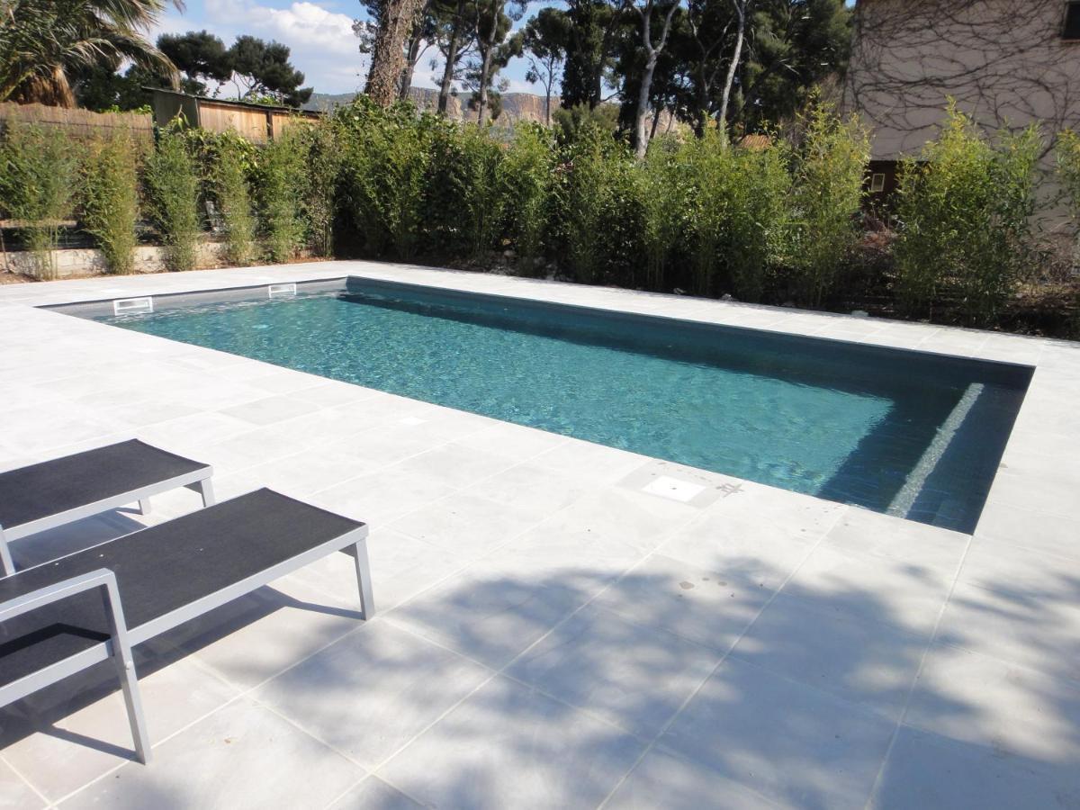 Home Cassis - Maison Les Calanques - Piscine Chauffee A 30C Luaran gambar